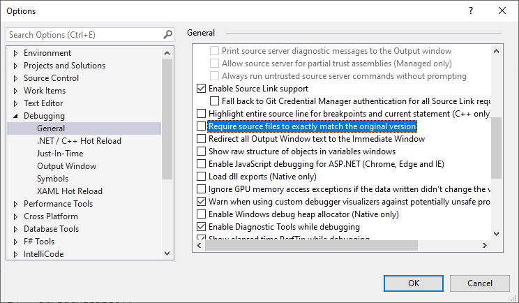 Alt Deactivating an option in the Visual Studio options prevents that a breakpoint will be deactivated